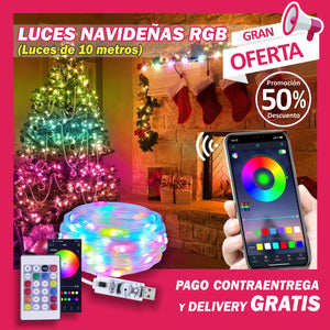 Luces Navideñas RGB